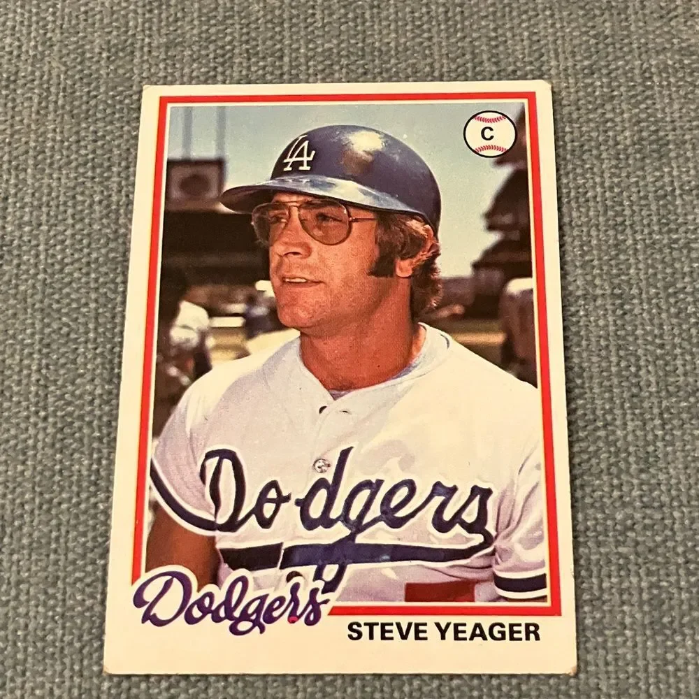 1978 Topps Los Angeles Dodgers Baseball Card Trading Card